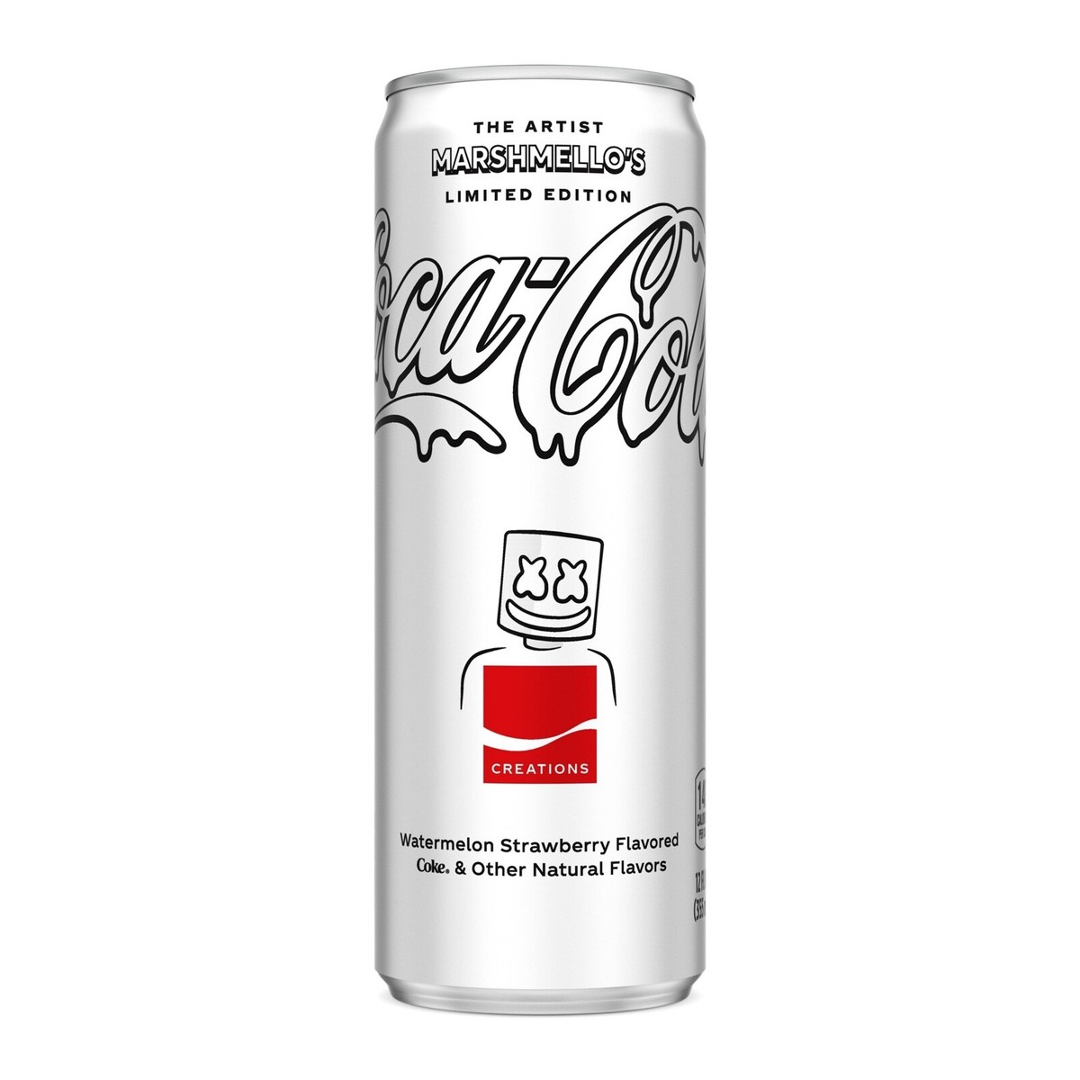 COLLECTOR COCA COLA COKE ZERO LIMITED EDITION ARTIST MARSHMELLOS