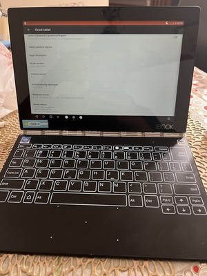 LENOVO Yoga Book YB1-X90L Android 2.4GHz 4GB RAM 64GB for sale