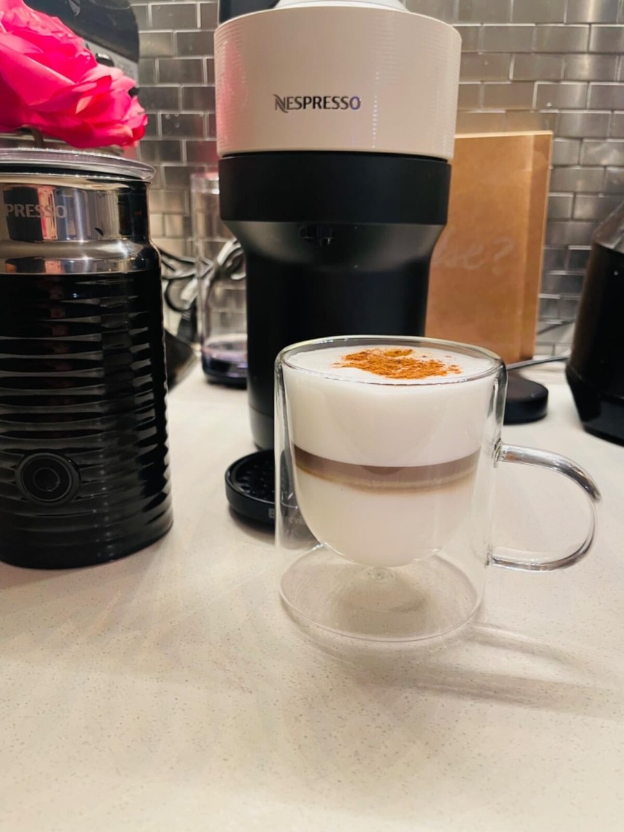 Nespresso Vertuo Pop+Coffee & Espresso Machine by Breville Coconut