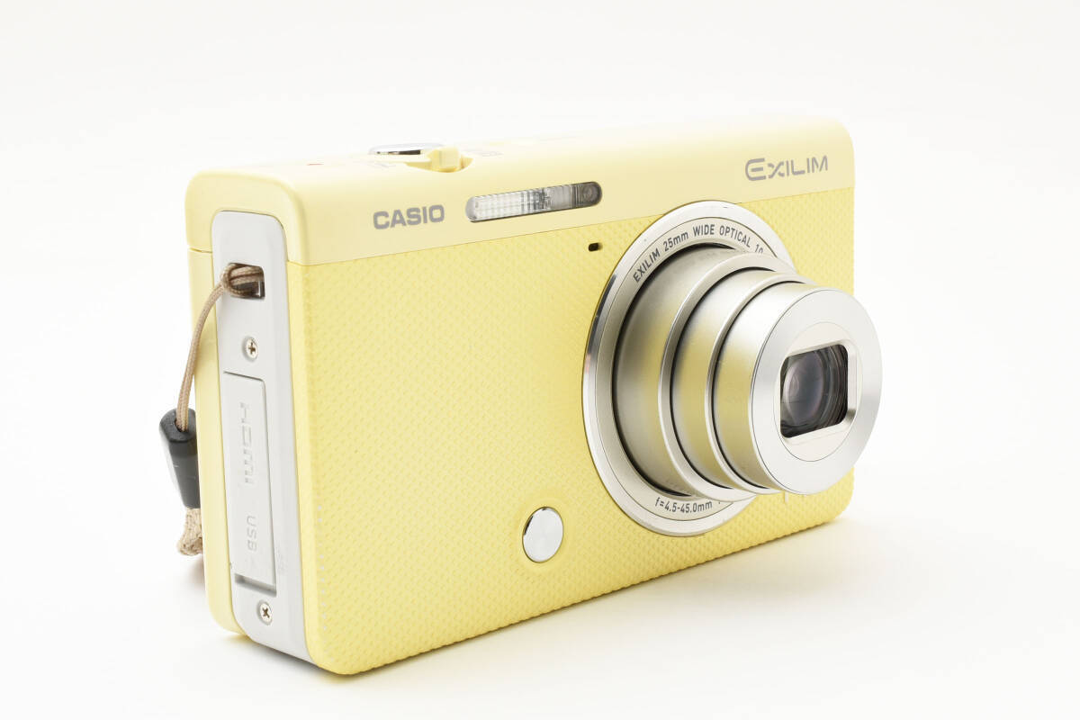 CASIO EXILIM EX-ZR70 yellow English Language compact digital