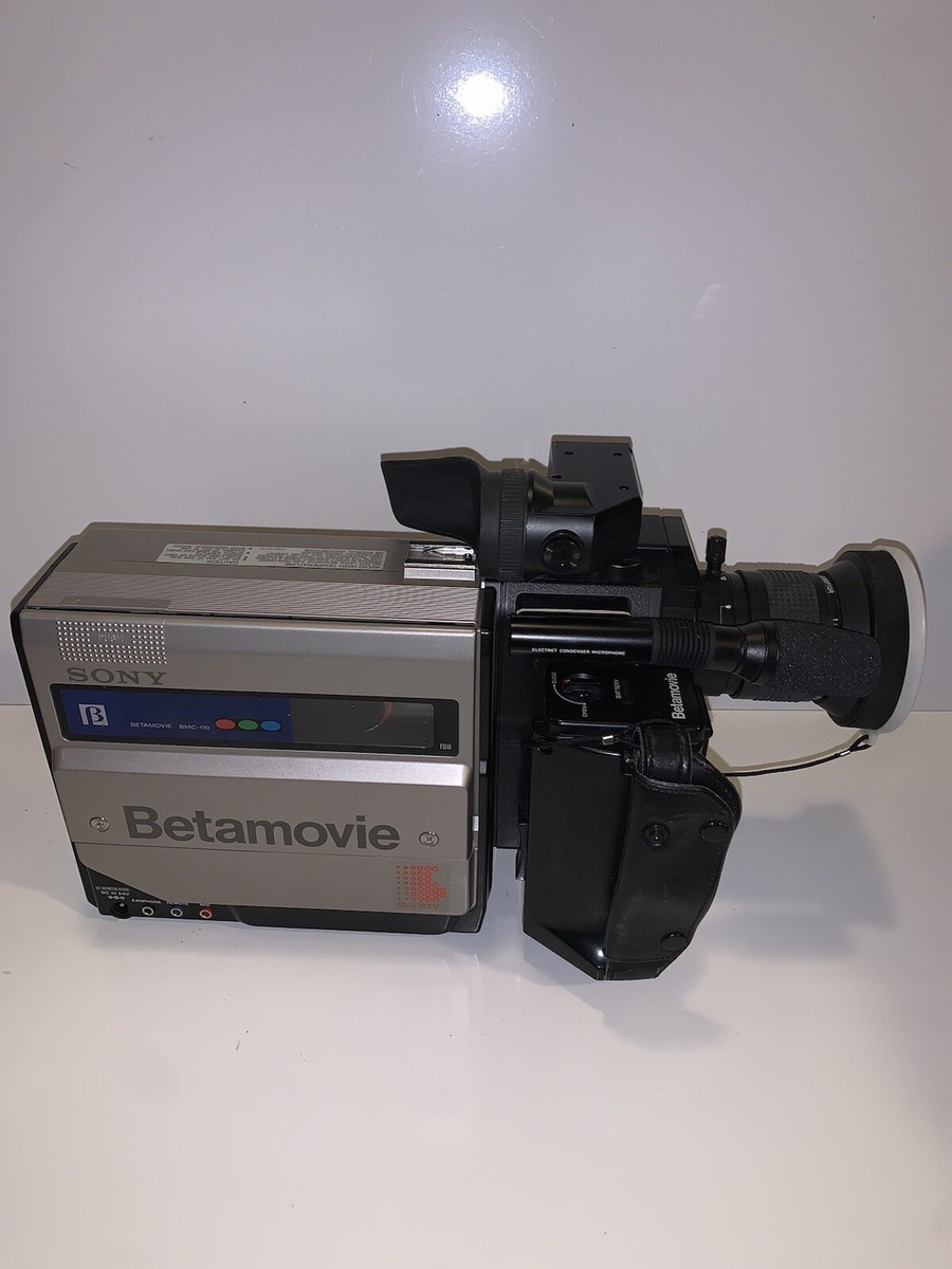 RARE Sony Betamovie BMC-100 Camcorder FOR PARTS OR REPAIR ONLY! | eBay
