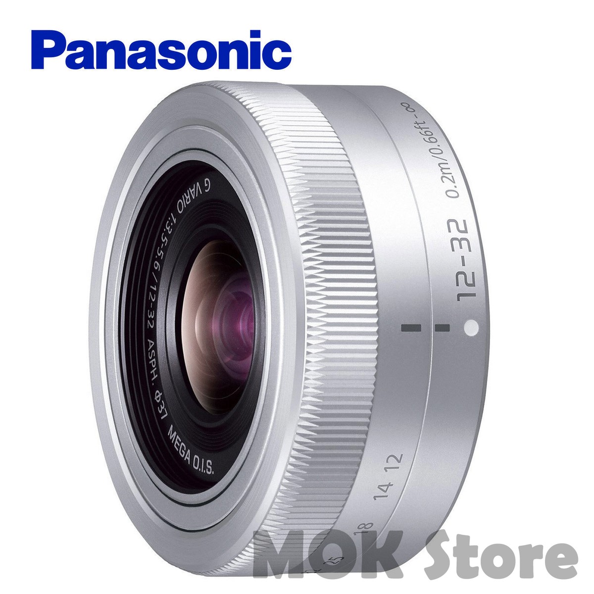 Panasonic LUMIX G VARIO 12-32mm f/3.5-5.6 Lens Silver ASPH MEGA
