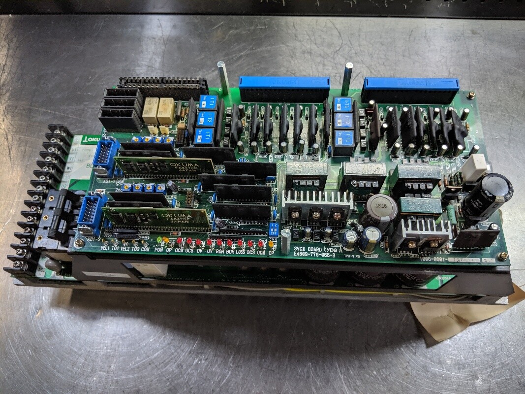 Okuma Servo Driver OPUS7000 E4809-770-065-B (LOC2926B) | eBay