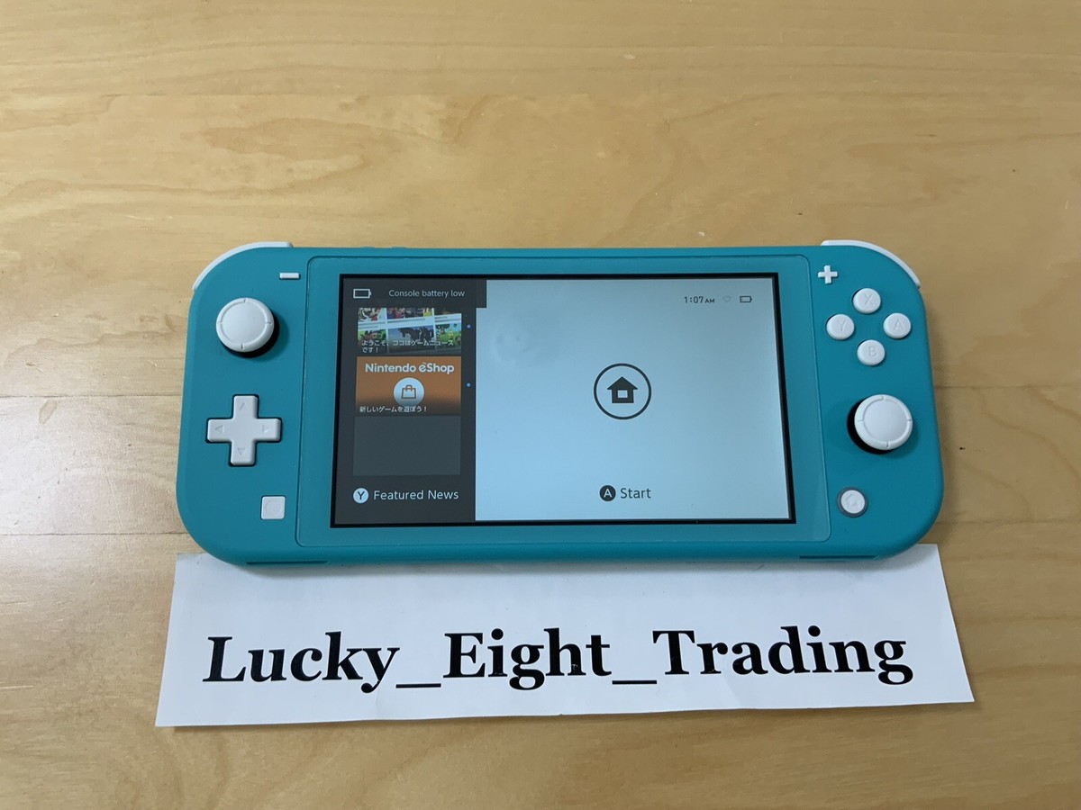 Nintendo Switch Lite Turquoise Console only [H] | eBay