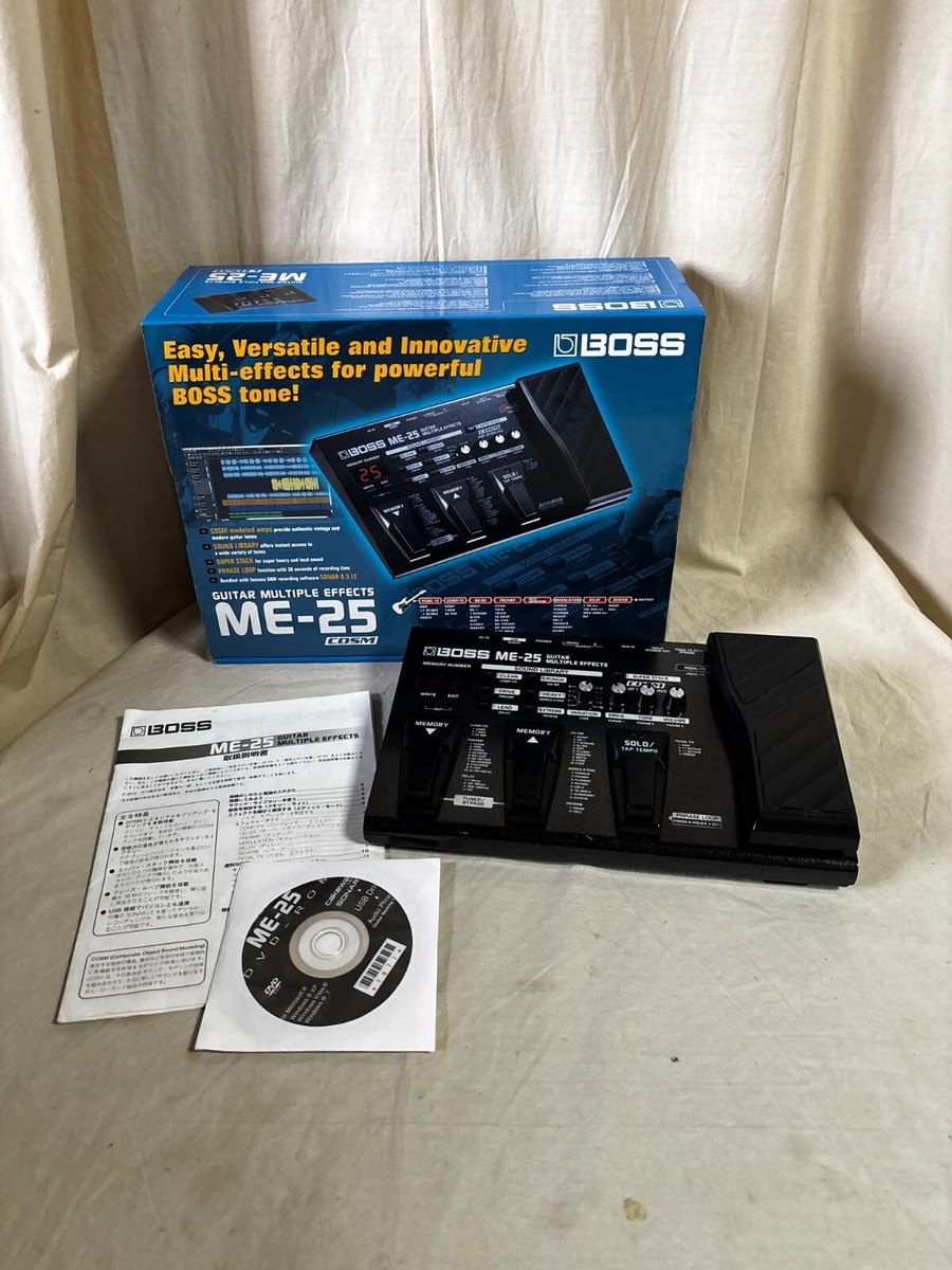 BOSS ME-25 Guitar Multi-Effects Processor w/ box | eBay
