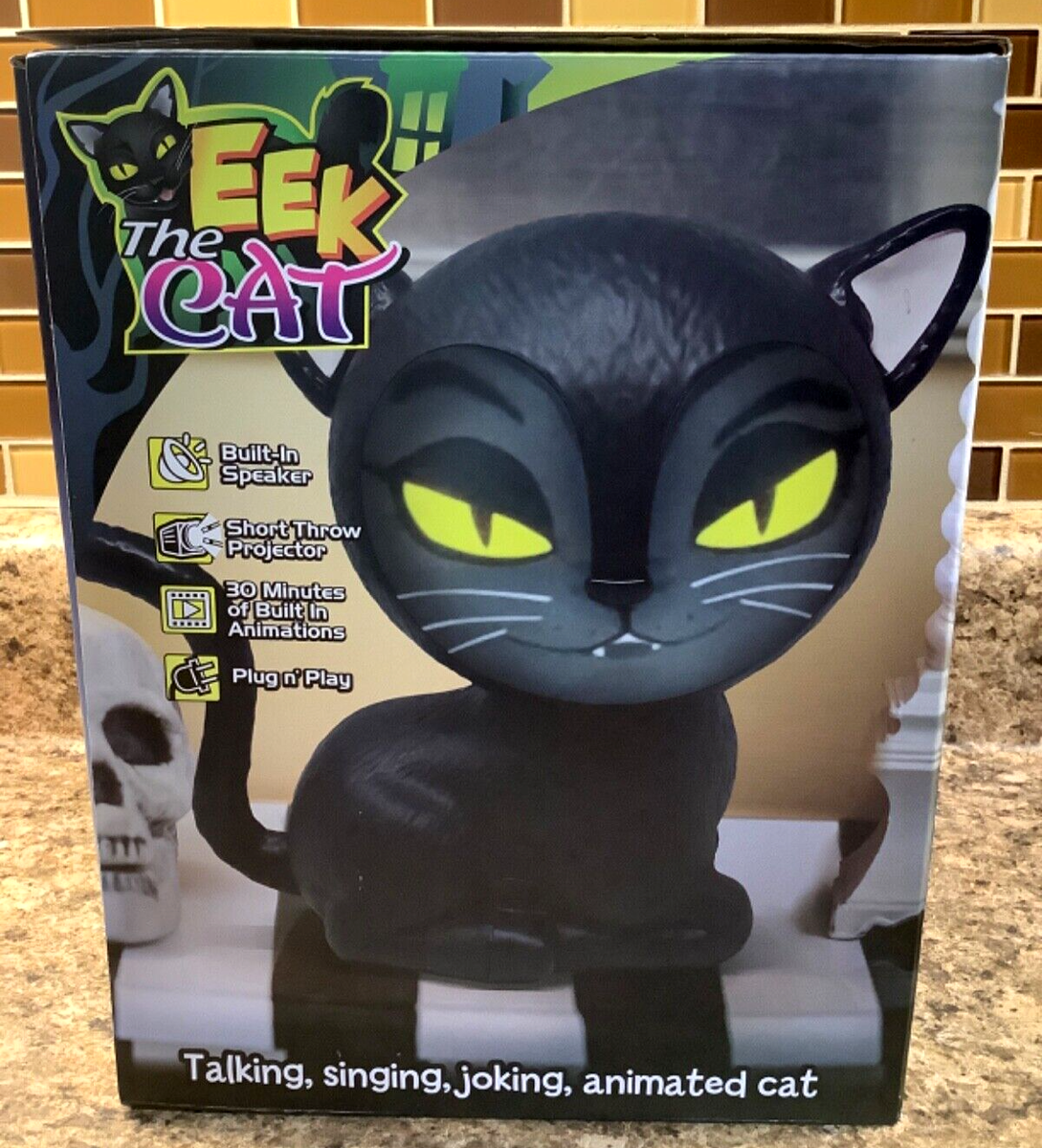 Eek The Cat 30 Minutes Talking Singing Animated Black Cat USB