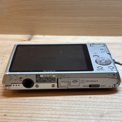 SONY Cyber-Shot DSC-W330 Digital Camera Silver - 14.1MP Untested