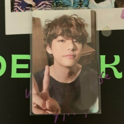 BTS V Taehyung DECO KIT random OFFICIAL Photocard Photo card