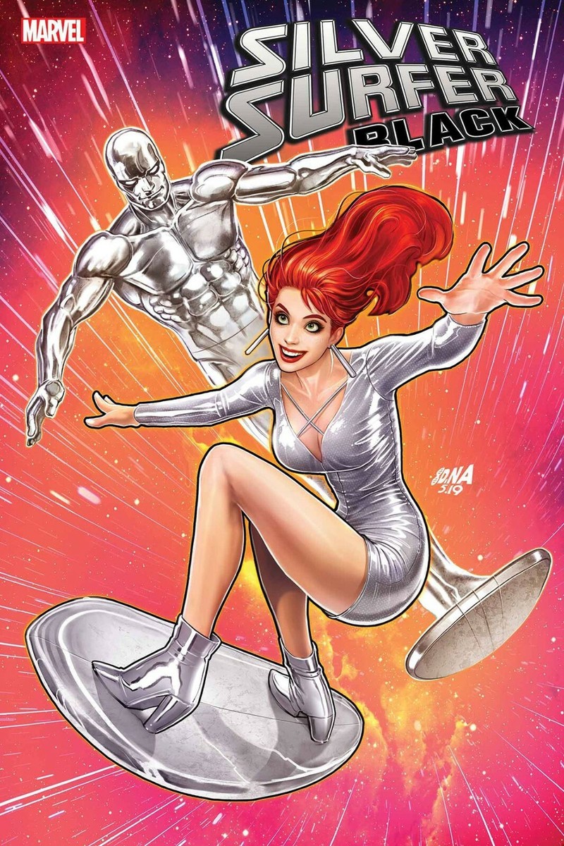 SILVER SURFER BLACK 5 DAVID NAKAYAMA MJ MARY JANE VARIANT NM | eBay