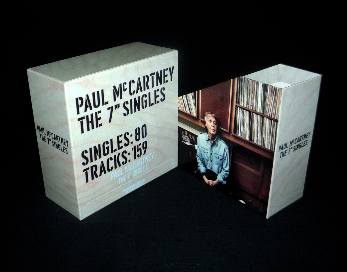 Paul McCartney 7 inch Singles empty box for Japan mini lp