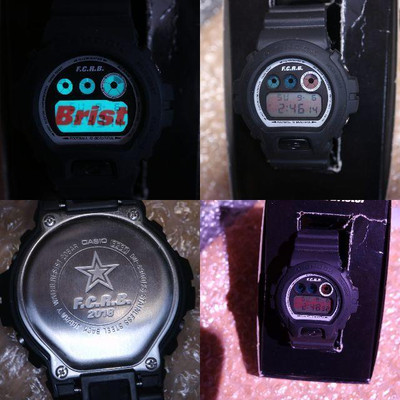 DW-6900FS FCRB 18SS G-SHOCK F.C.R.B腕時計 G-Shock Matte Black Dw
