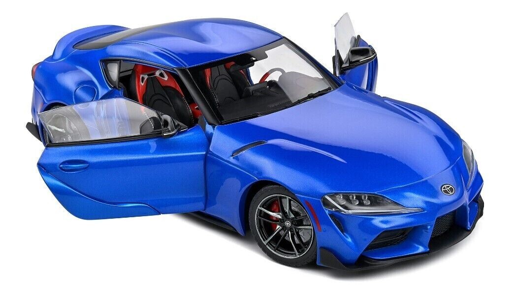 1/18 Toyota Supra GR 2023 (Blue) Diecast Model Car By Solido