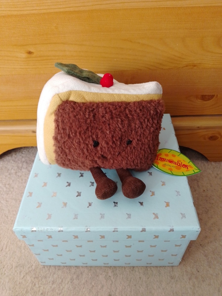 Jellycat Amuseable Slice Of Christmas Cake. Brand New With Tags