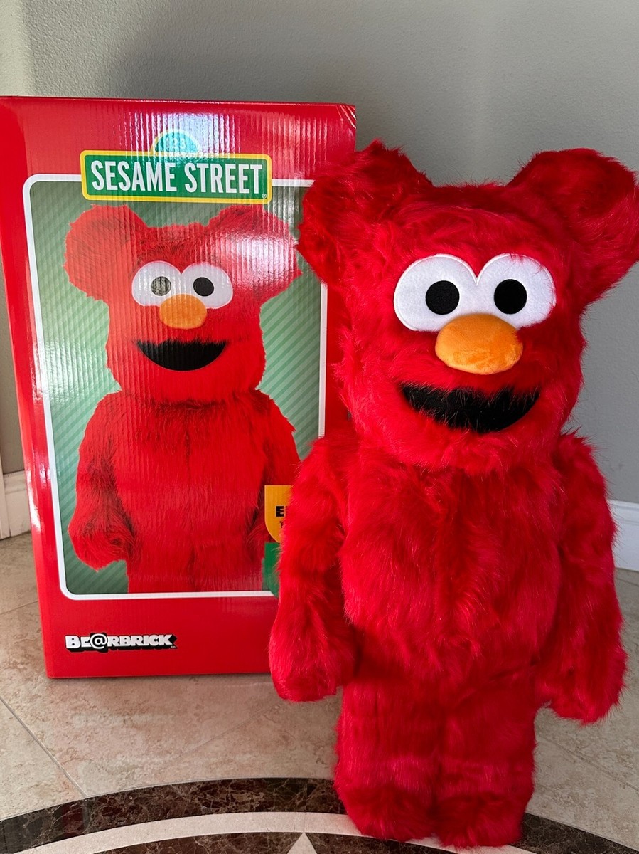 Sesame Street Elmo v2 Costume 1000% Bearbrick red | eBay