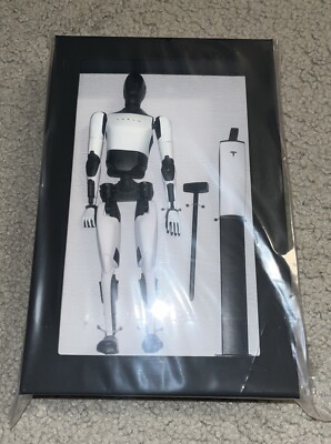 Tesla Bot Action Figure Humanoid Robot Optimus New Sealed In Box