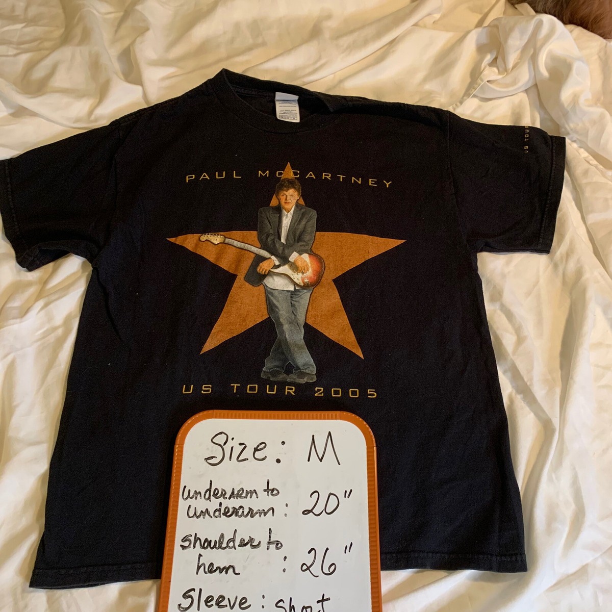 Vintage Paul McCartney 2005 Tour Single Stitch T-Shirt | eBay
