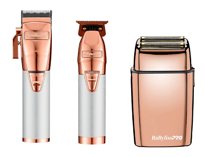Babyliss Pro ROSE GOLD FX+ FX870NRG Clipper FX787NRG Trimmer