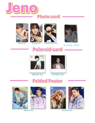 NCT DREAM JENO Hello Future Official Photo card photocard jeno | eBay