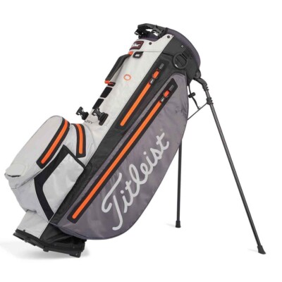 NEW! Titleist Players 4 STADRY Golf Stand Bag Charcoal Gray