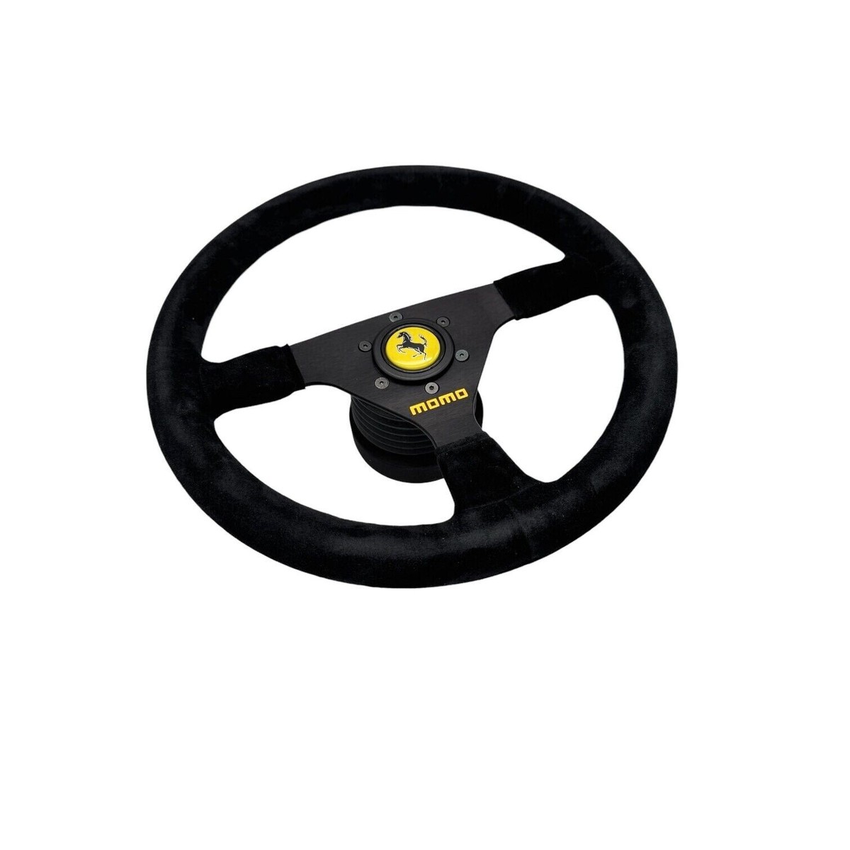 Ferrari F355 F360 MOMO Mod.69 350mm Steering Wheel Complete Kit | eBay