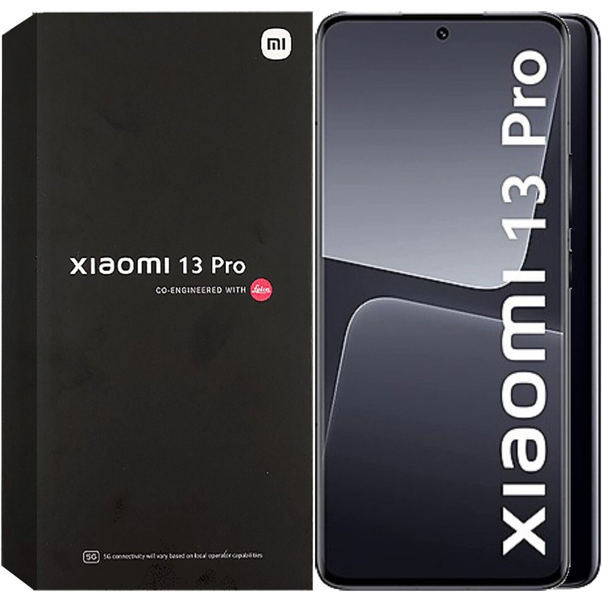 Xiaomi 13 Pro 5G Ceramic Black 256GB + 12GB Dual-Sim Factory