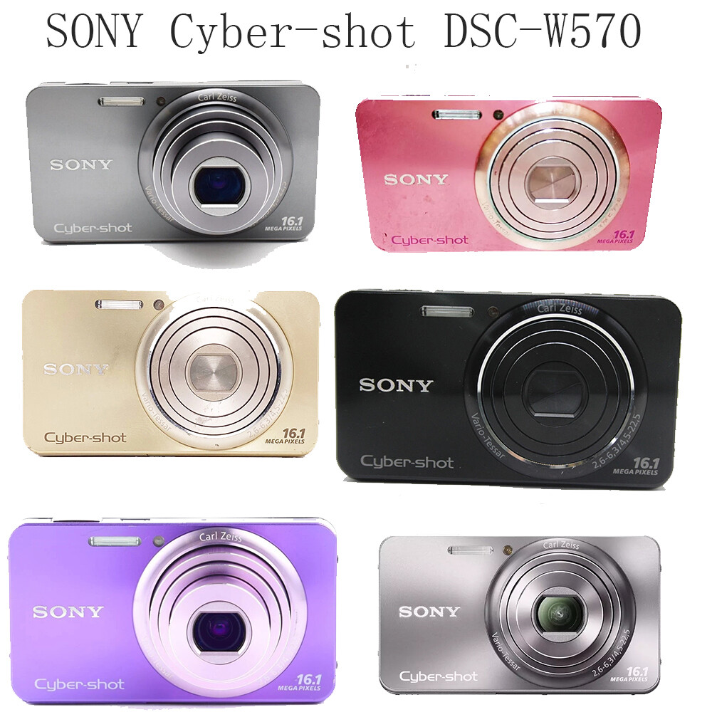 SONY Cyber-shot DSC-W570 16.1MP 5x Optical Zoom Digital Camera | eBay