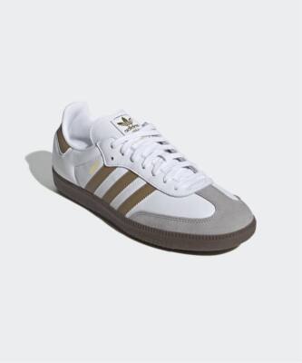 JH8796 adidas Originals Samba OG Cloud White Brown Desert Clear