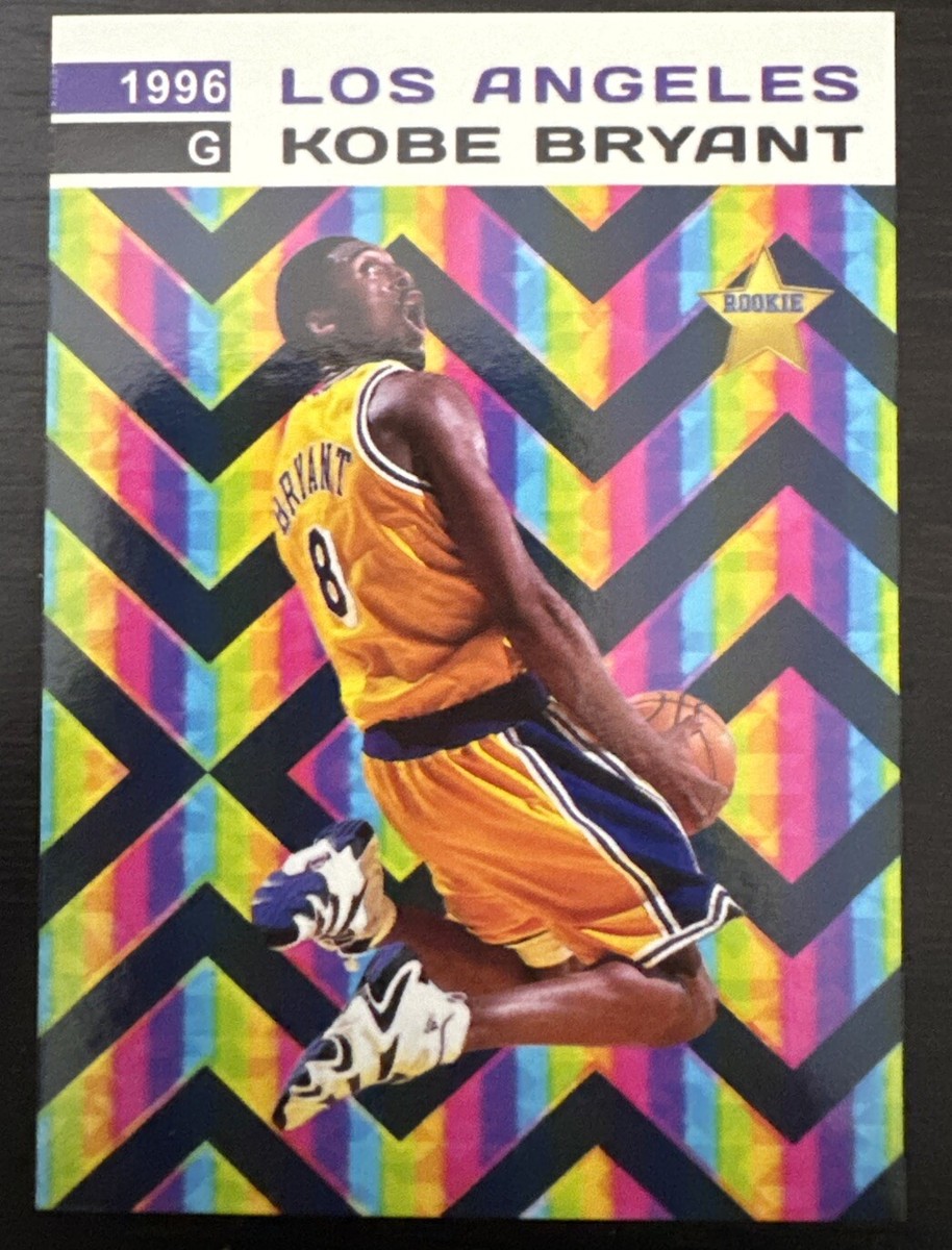 1996 #8 Kobe Bryant Rookie Rainbow Limited Edition RC Card LAKERS