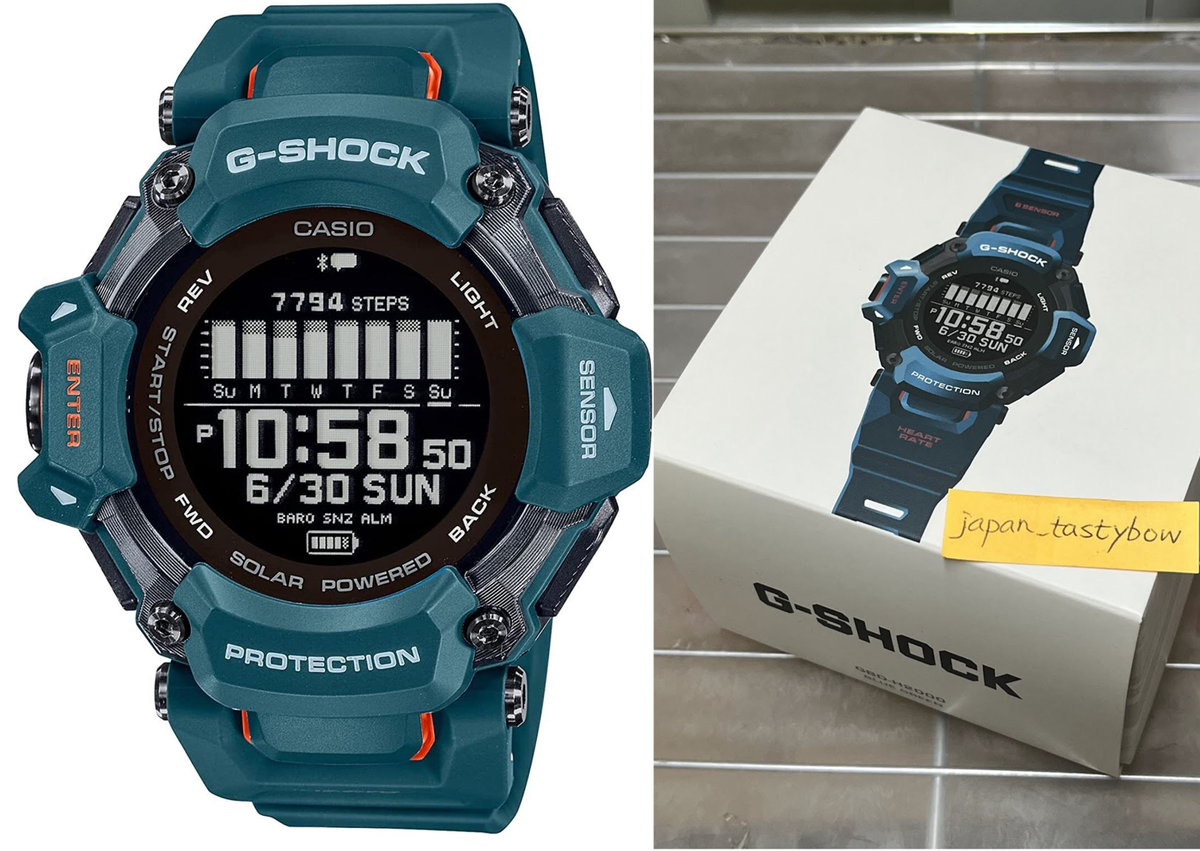 Casio G-SHOCK GBD-H2000-2JR G-SQUAD NEW Digital Sport GPS