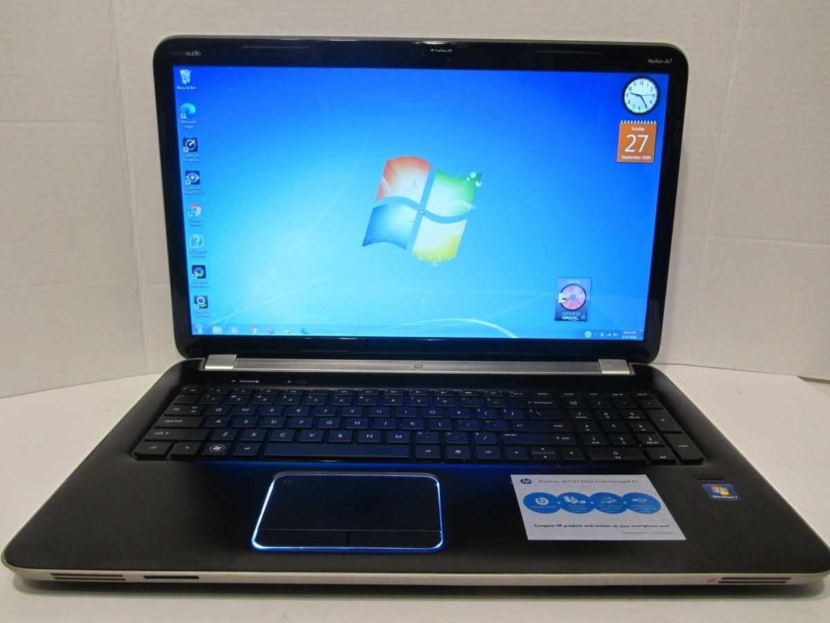HP PAVILION DV7 17.3 CORE i5-2410M@2.3GHz 6GB RAM 500GB HDD