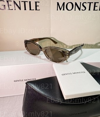 GentleMonster Sunglasses Rococo KC6 khaki Translucent Frame khaki
