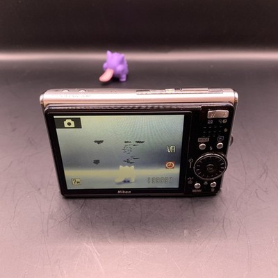 Nikon COOLPIX S50 Silver 7.2 MP Digital Camera English OK