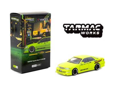 Tarmac Works Toyota Mark II JZX100 Vertex Special Edition Green