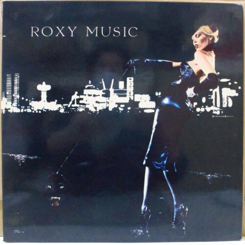 ROXY MUSIC For Your Pleasure UK Reissue Blue Rim Palm Tree Label