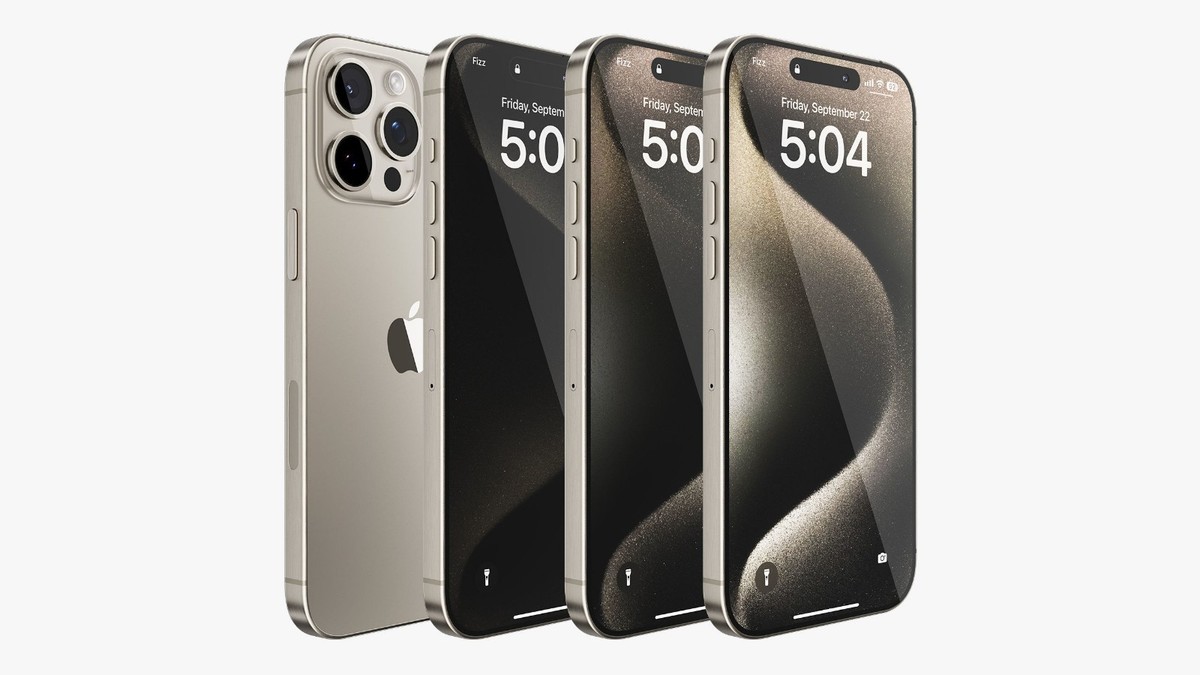 iPhone 15 Pro Max - 512GB - Natural Titanium- Unlocked-Excellent