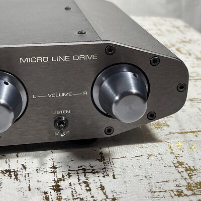 2 Pc Set McCormick Micro Line Drive Power Drive Amp Preamp Rare