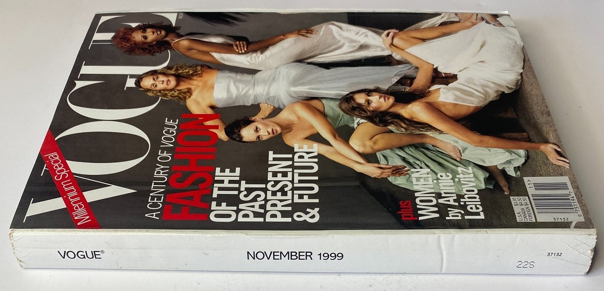 Vogue Magazine November 1999 Kate Moss, Gisele Bündchen Cover No