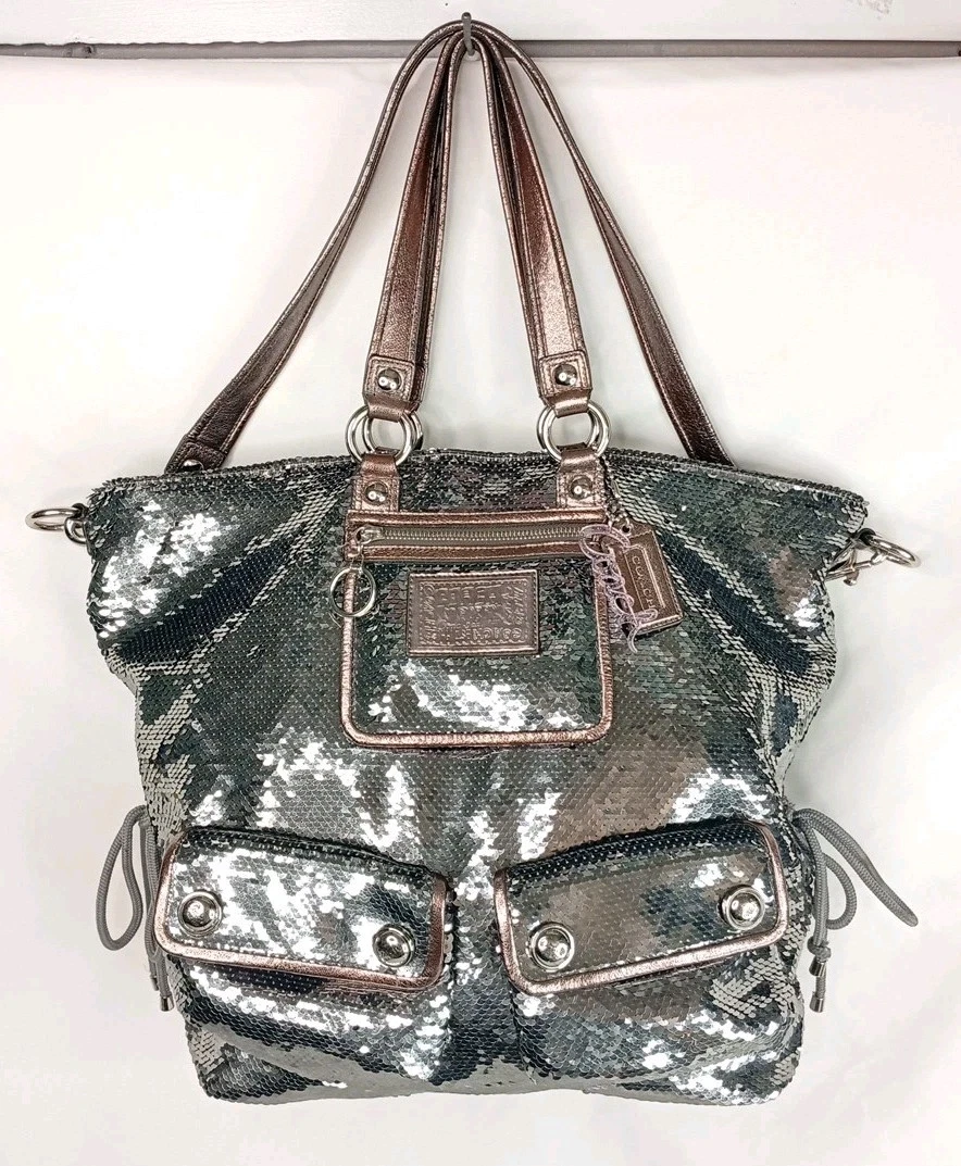 Coach Poppy Sequin Bags & Handbags for Women for sale - eBay