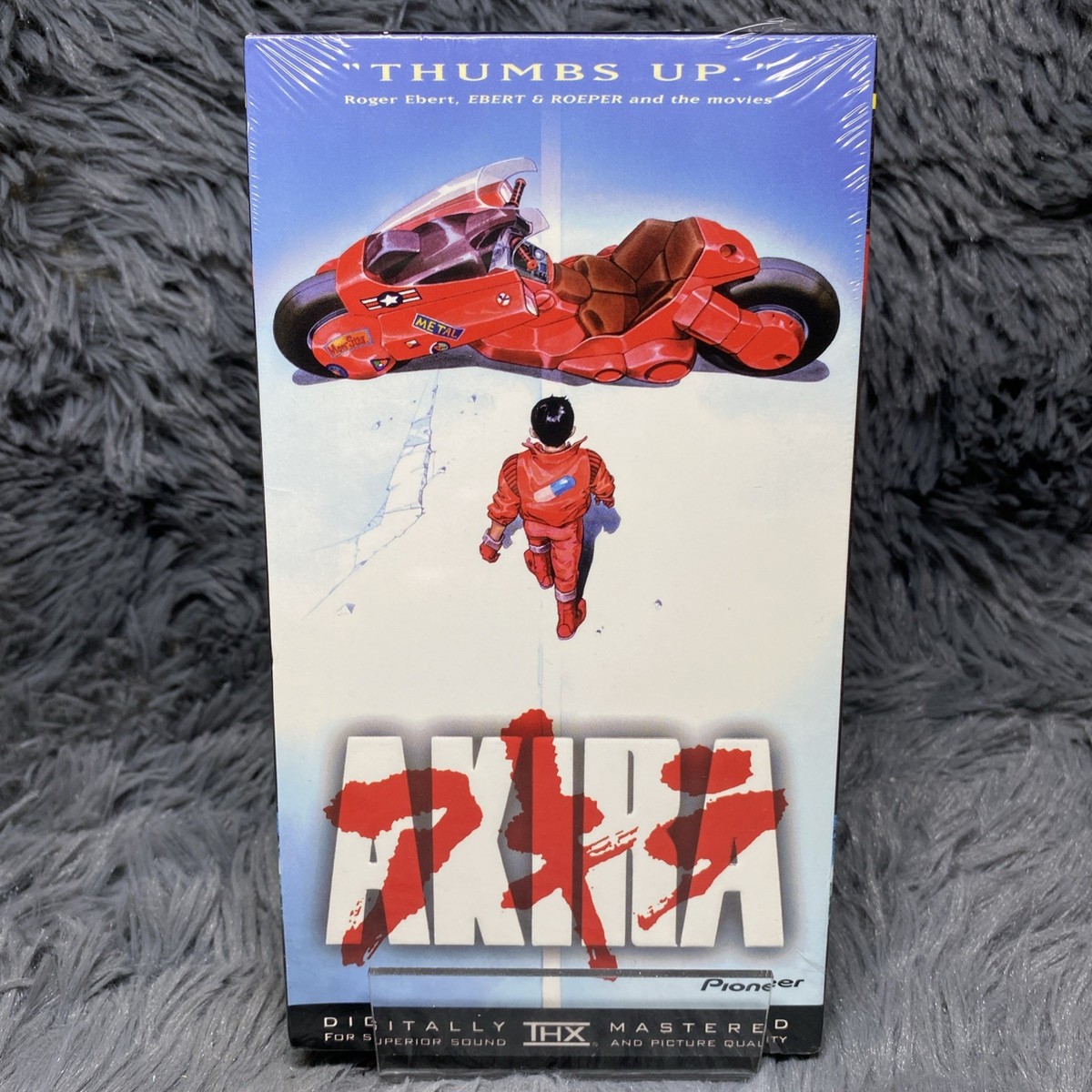 Akira VHS Tape 1987 Widescreen Digitally Remastered Pioneer New