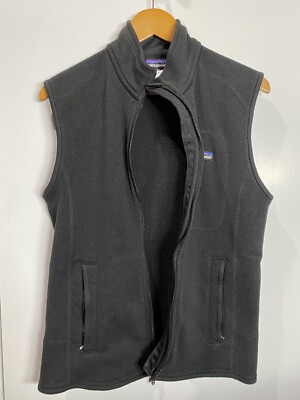 Patagonia Synchilla Fleece Vest Black Mens Size M RN#51884 ( Pit
