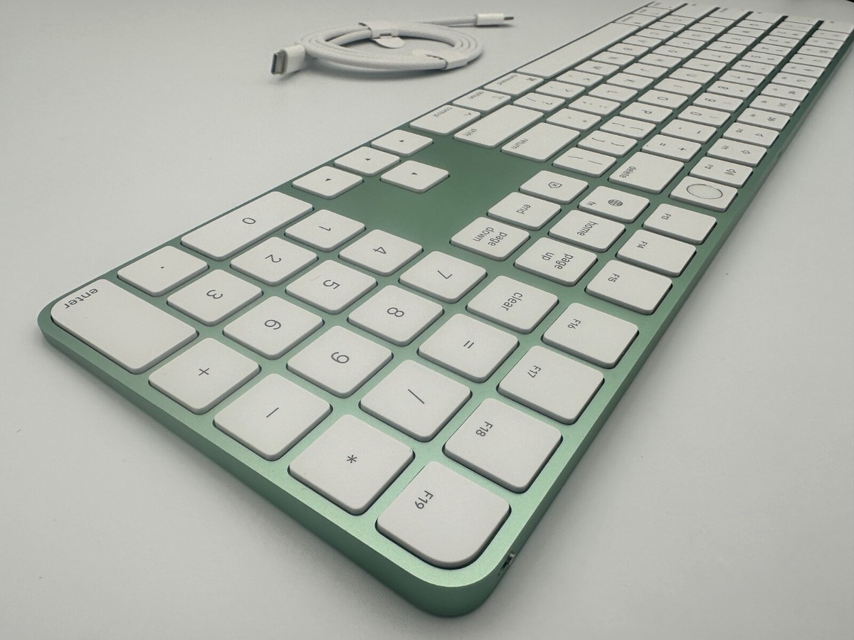 Green Apple Magic Keyboard W/Touch ID & Numeric Keypad (10 key
