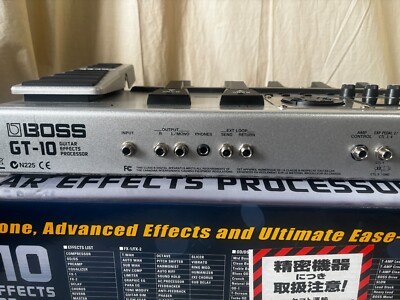 Boss GT-10 Guitar Effects Processor w/ box, power supply | eBay