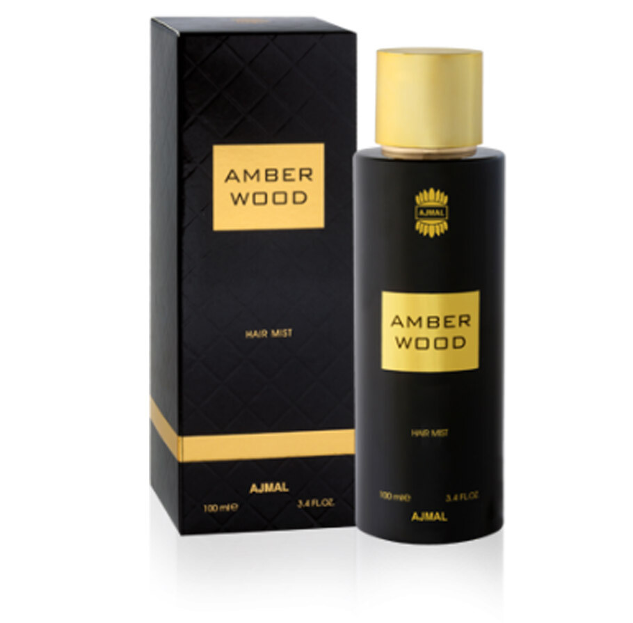 Amber Wood by Ajmal Perfumes 100ml Hair Mist Spray - Free Express