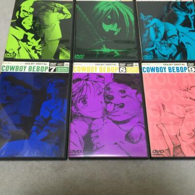 Cowboy Bebop Collection Vol 1-9 DVD Complete Set 9 Disc W/ Box