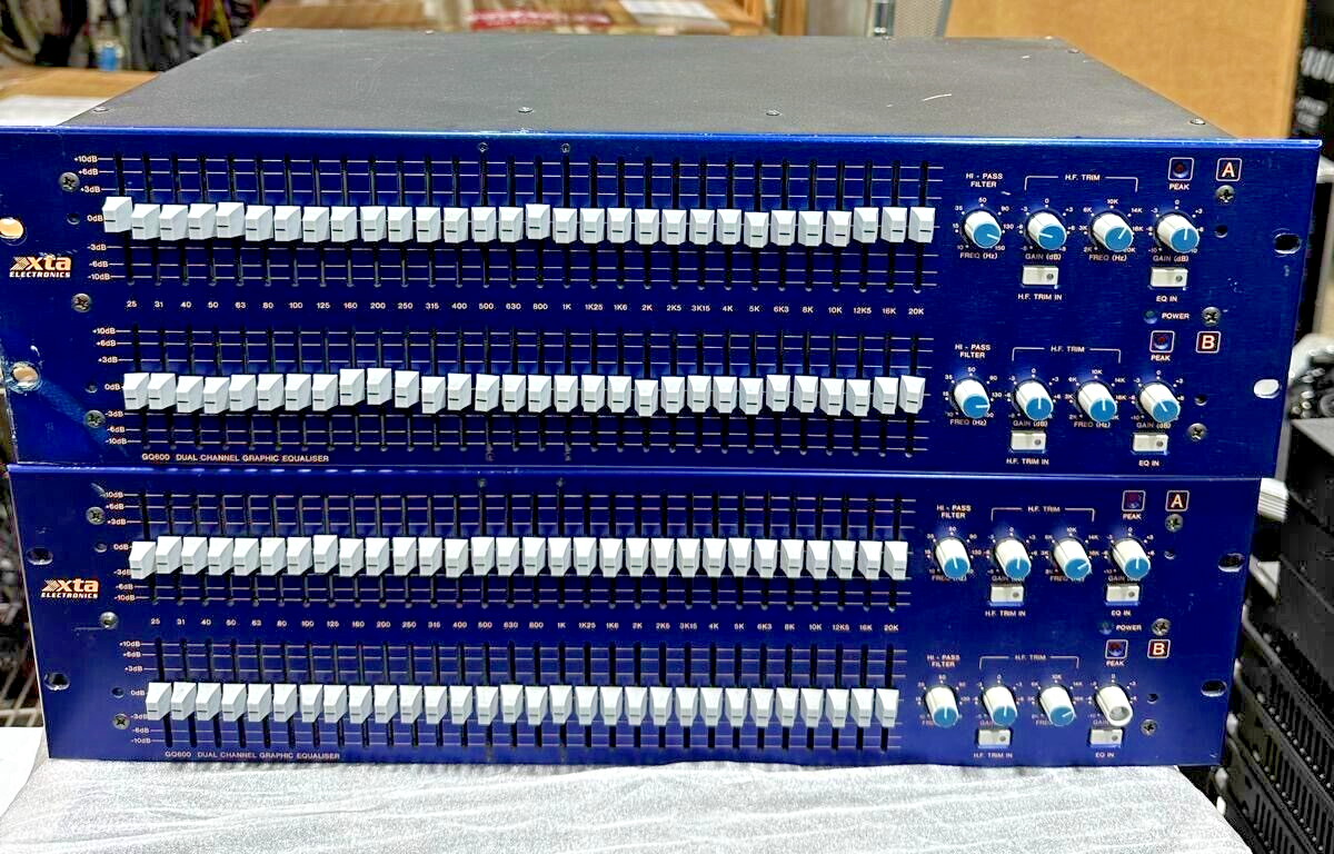 XTA GQ600 2CH Graphic Equalizer #SES (One)THS | eBay