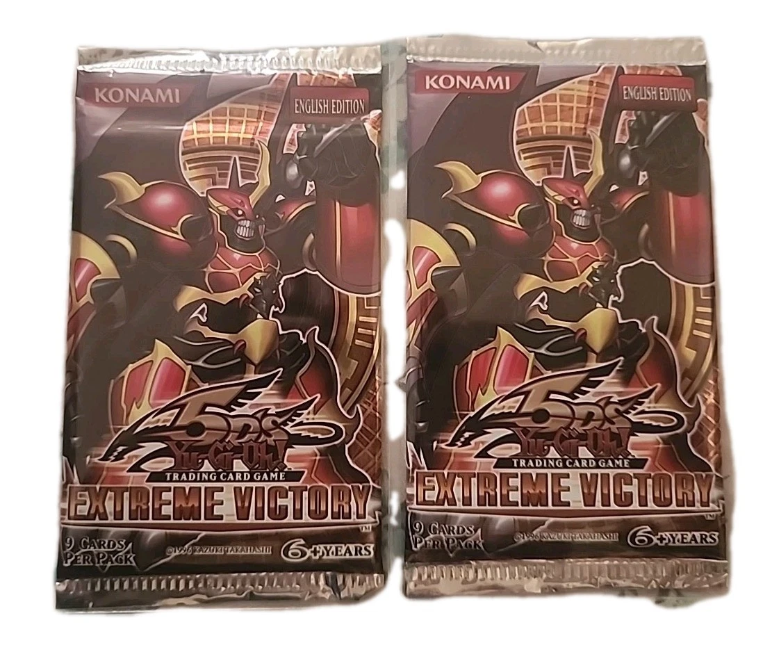 Yu-Gi-Oh! TCG Extreme Victory Sealed Collectible Card Game Packs