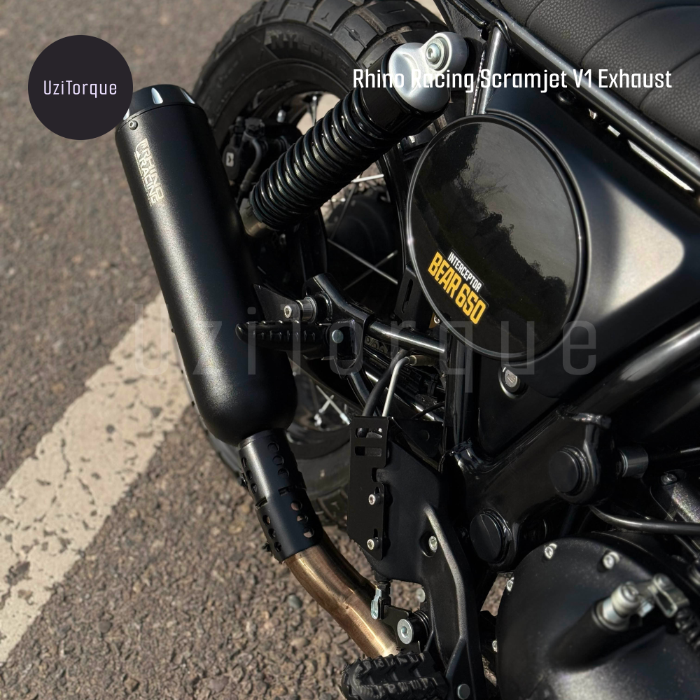 Rhino Racing Exhaust Scramjet V1 Fit For Royal Enfield Bear 650 | eBay