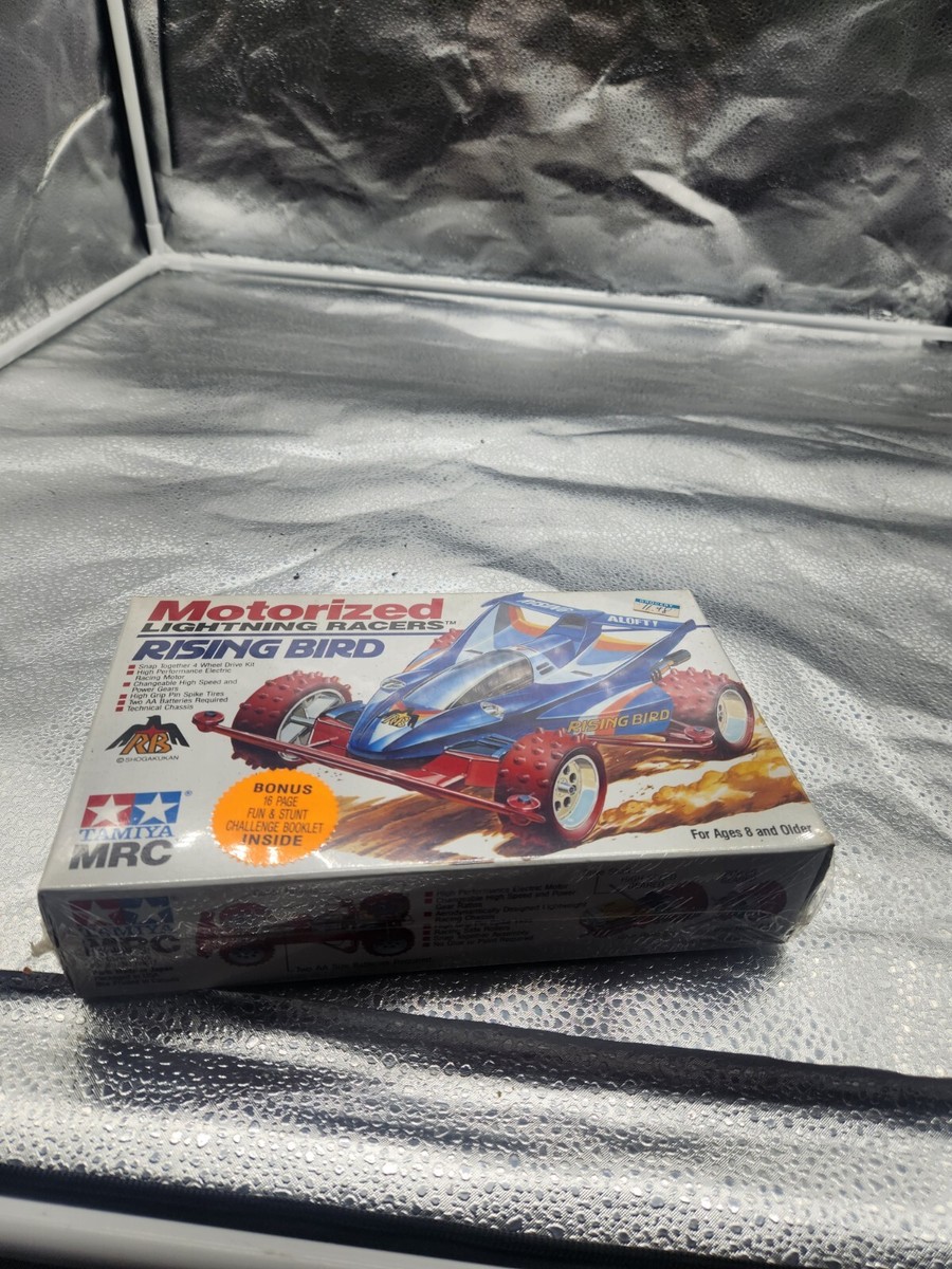 Vintage TAMIYA RISING BIRD 1/32 Racing Mini 4WD Motorized Plastic