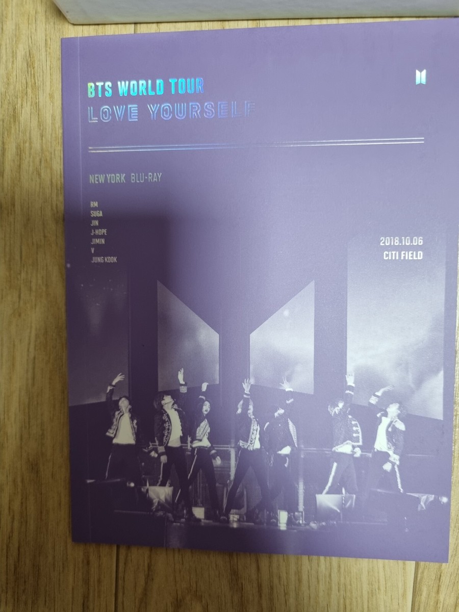 RARE] BTS JUNGKOOK(JK) Love Yourself World Tour NEW YORK Blu-ray