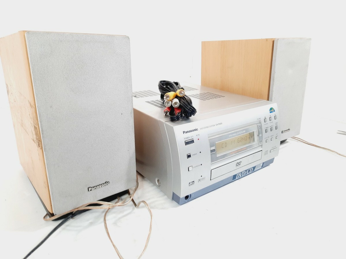 Panasonic SA-PM08 DVD Micro AM/FM 5.1 Surround Home Theater System